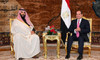 Salman ile Sisi bir araya geldi