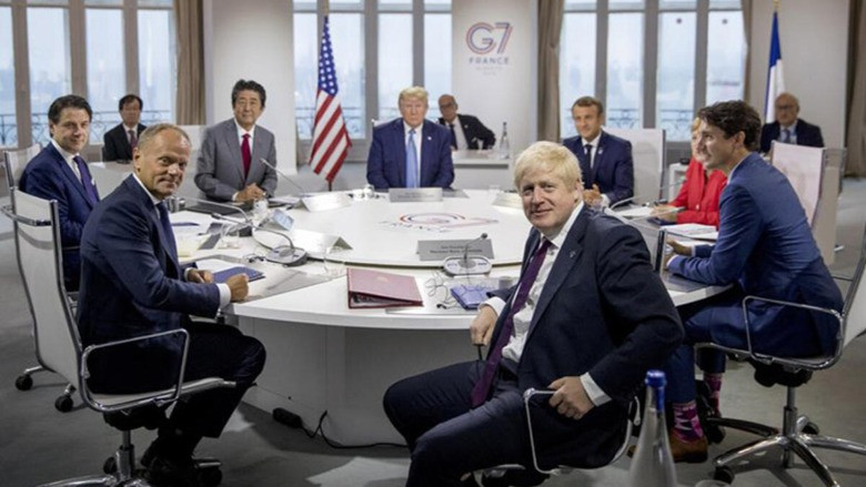 G-7 2019 Zarif ile ilgili gÃ¶rsel sonucu